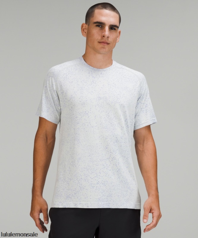 Lululemon Deutschland DELULU767 | Distorted Noise Metal Vent Tech Kurzarmshirt 20
